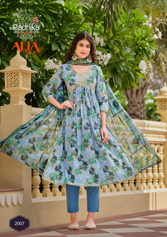 Alia Vol 2 By Radhika Readymade Salwar Suits Catalog
